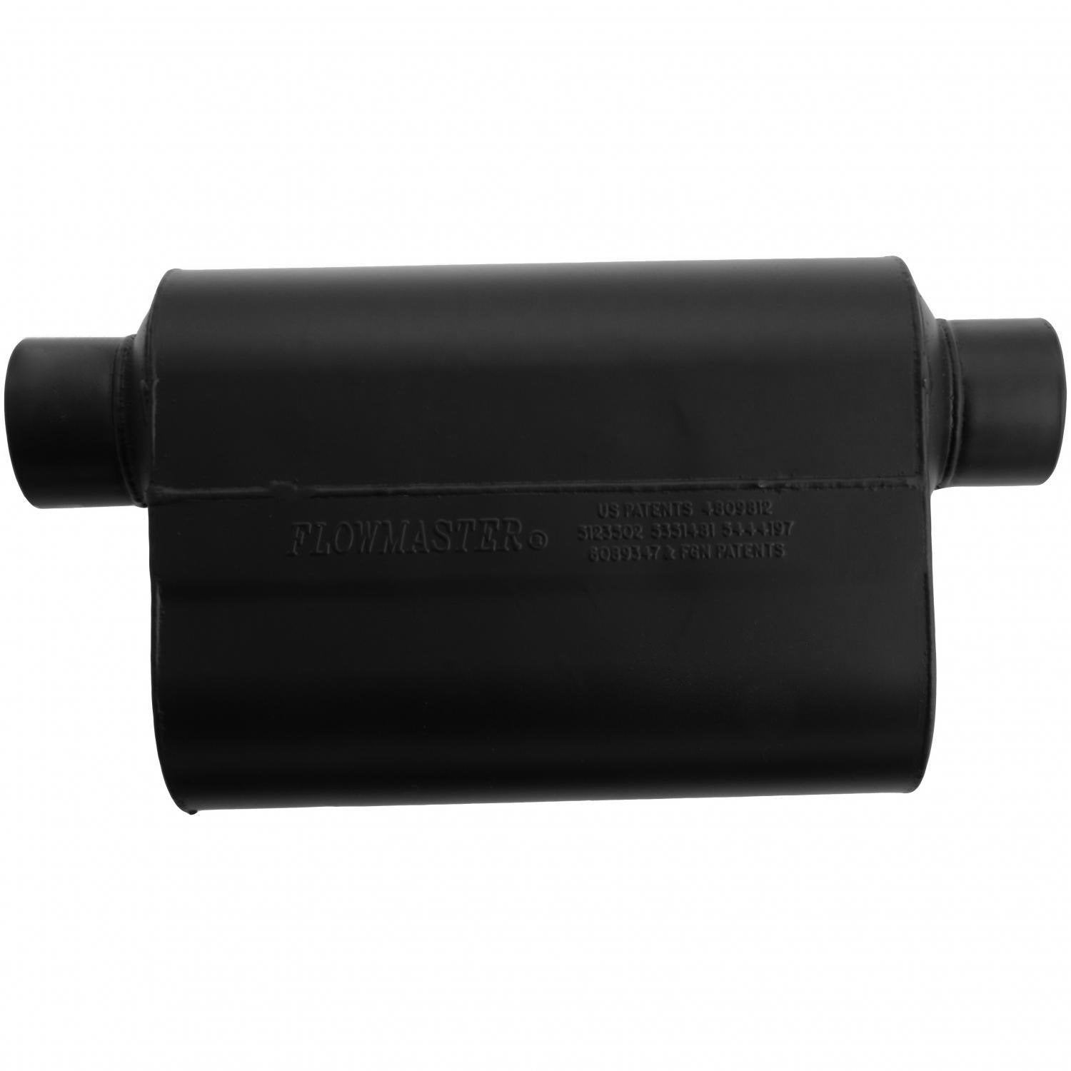 Flowmaster Super 40 Series Chambered Muffler Front View