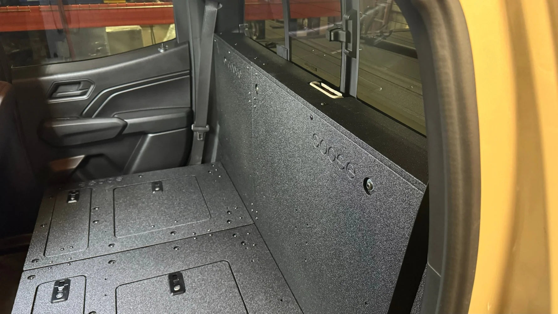 Chevy Colorado - GMC Canyon - 2023-Present - 3rd Gen - Explore Series - Second Row - Seat Delete - 100% Front View