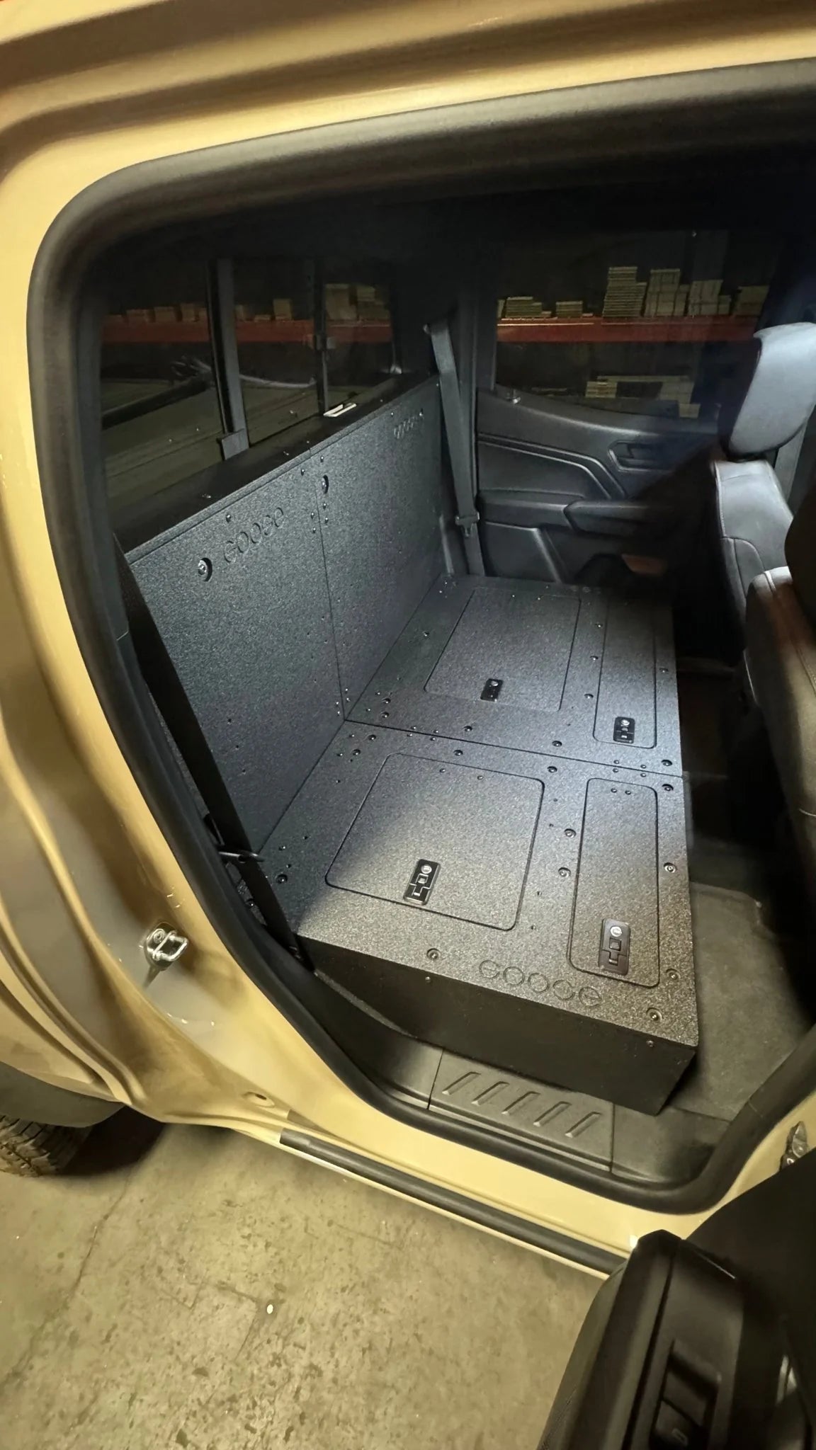 Chevy Colorado - GMC Canyon - 2023-Present - 3rd Gen - Explore Series - Second Row - Seat Delete - 100% Front View