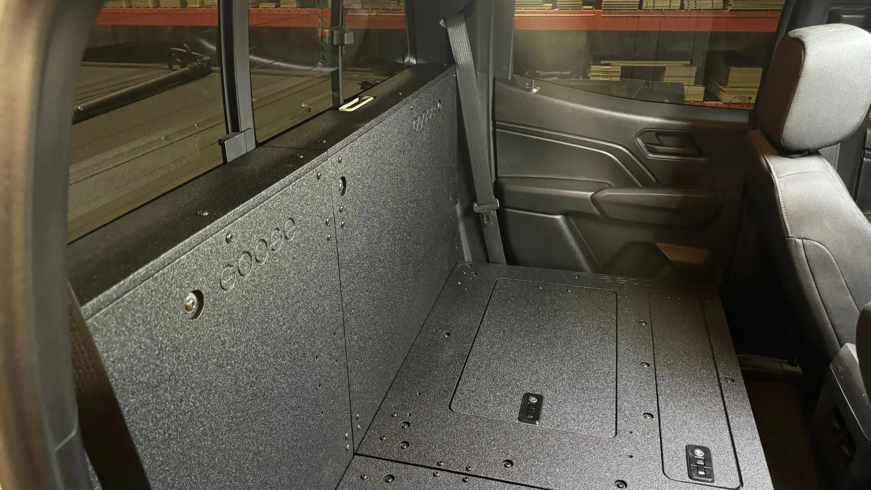 Chevy Colorado - GMC Canyon - 2023-Present - 3rd Gen - Explore Series - Second Row - Seat Delete - 100% Front View