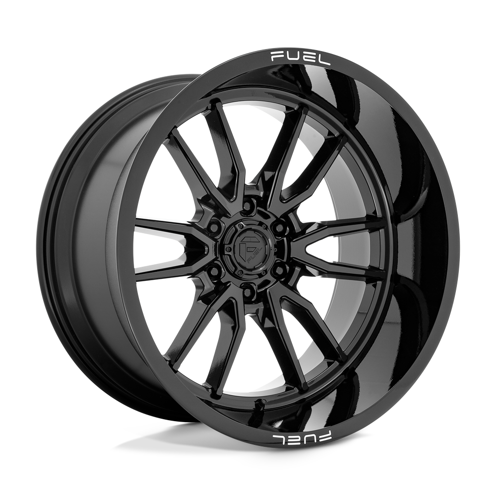Fuel Wheels | CLASH Front View Black