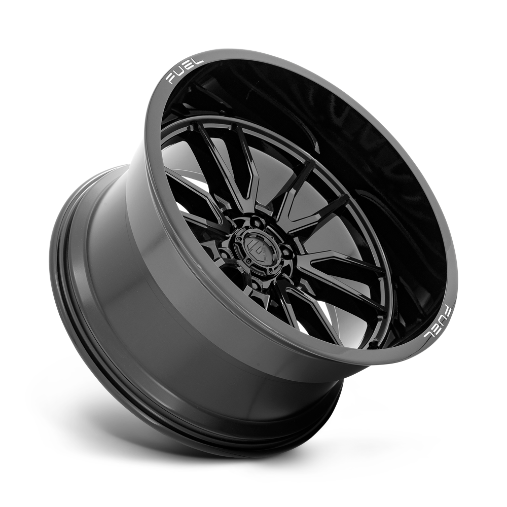 Fuel Wheels | CLASH Front View Black