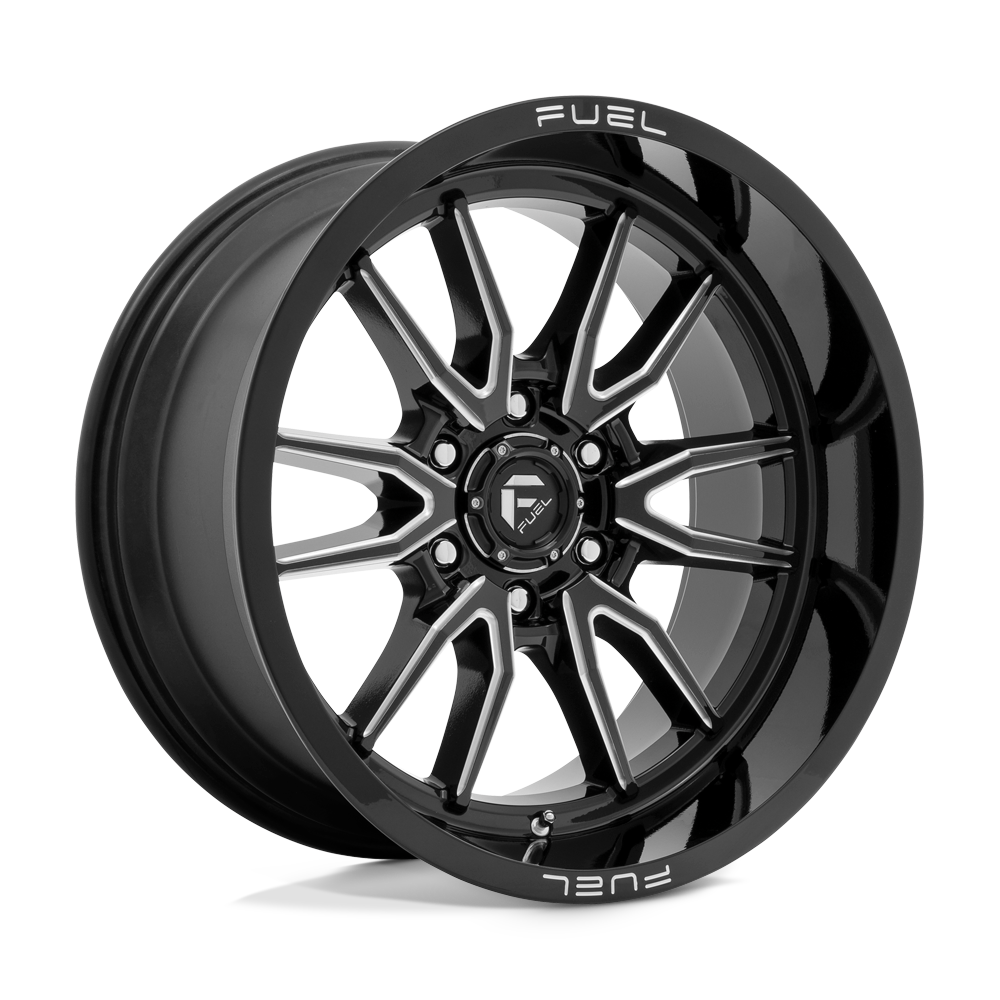 Fuel Wheels | CLASH Front View Black