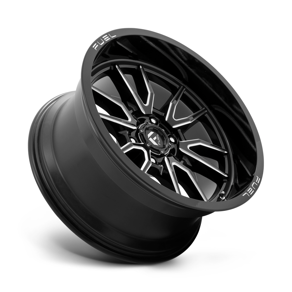 Fuel Wheels | CLASH Front View Black