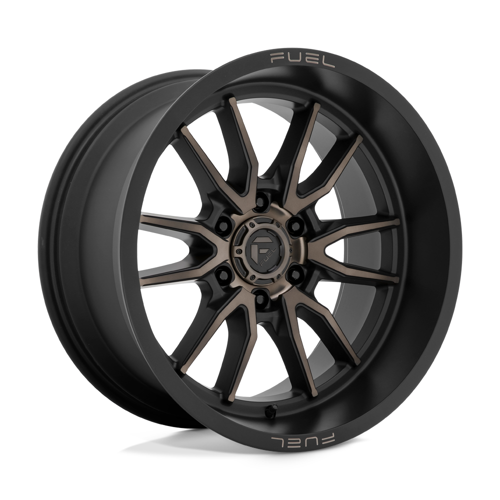 Fuel Wheels | CLASH Front View Bronze