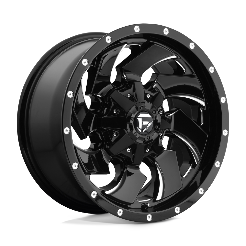 Fuel Wheels | CLEAVER DUALLY Front View