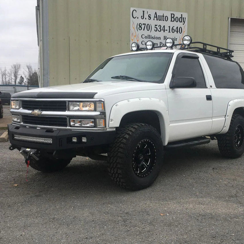 1992-1998 CHEVY/GM OCTANE WINCH BUMPER Front View