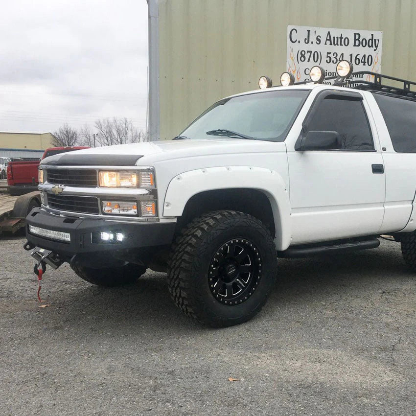 1992-1998 CHEVY/GM OCTANE WINCH BUMPER Front View