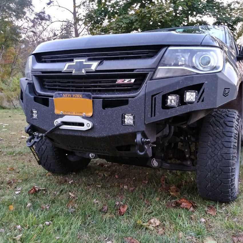 2015-2020 CHEVY COLORADO OCTANE FRONT WINCH BUMPER Front View