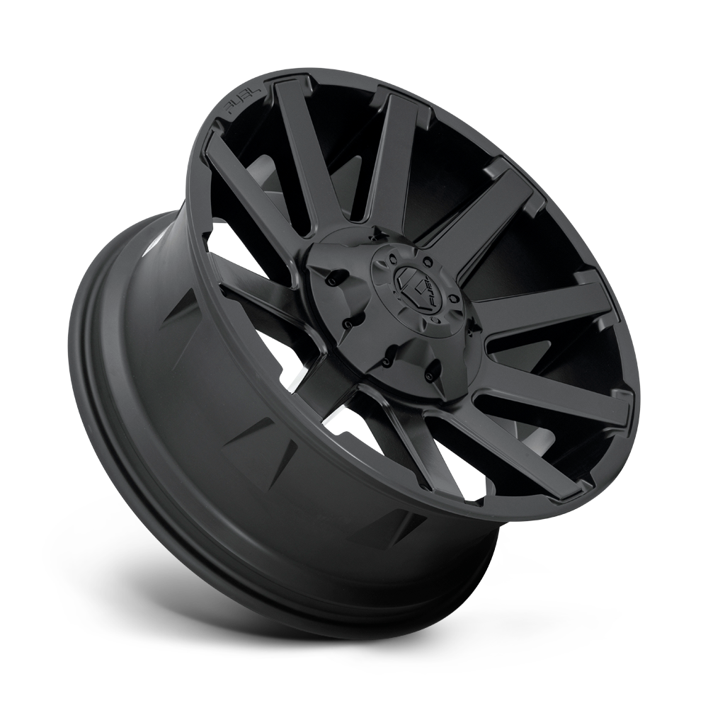 Fuel Wheels | COUPLER Front View Black