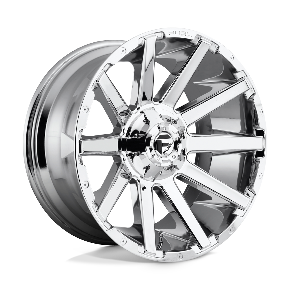 Fuel Wheels | COUPLER Front View Chrome