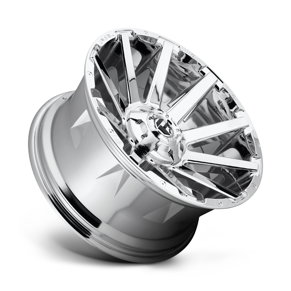 Fuel Wheels | COUPLER Front View Chrome