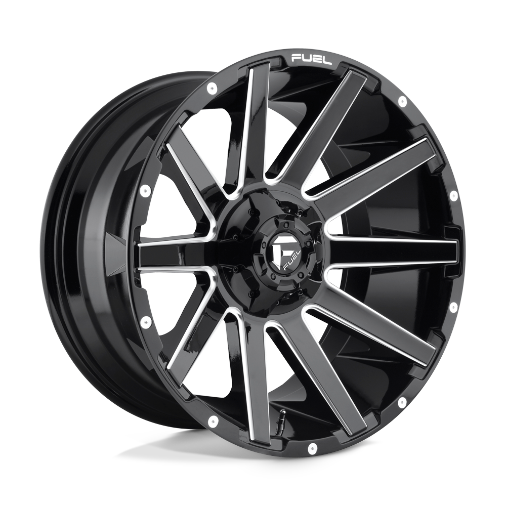 Fuel Wheels | COUPLER Front View Black
