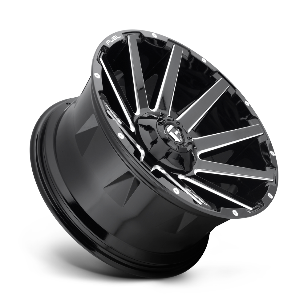 Fuel Wheels | COUPLER Front View Black