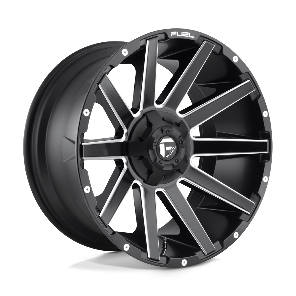 Fuel Wheels | COUPLER Front View Black