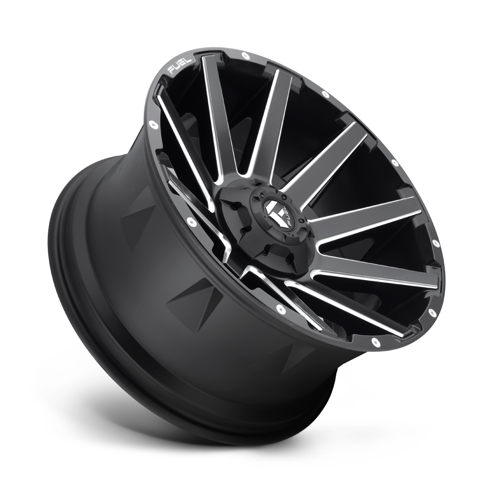 Fuel Wheels | COUPLER Front View Black