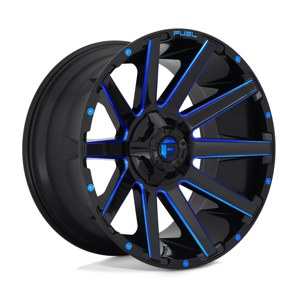 Fuel Wheels | COUPLER Front View Black