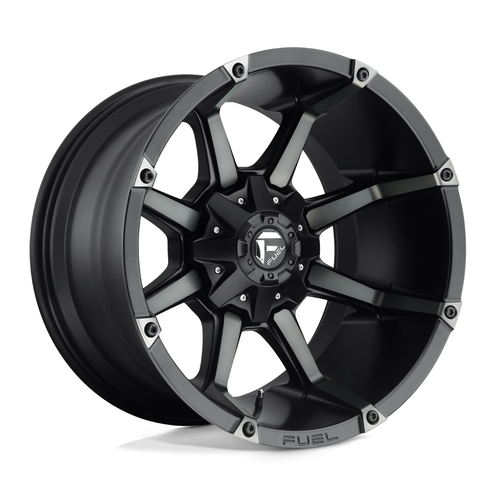 Fuel Wheels | COUPLER Front View Black