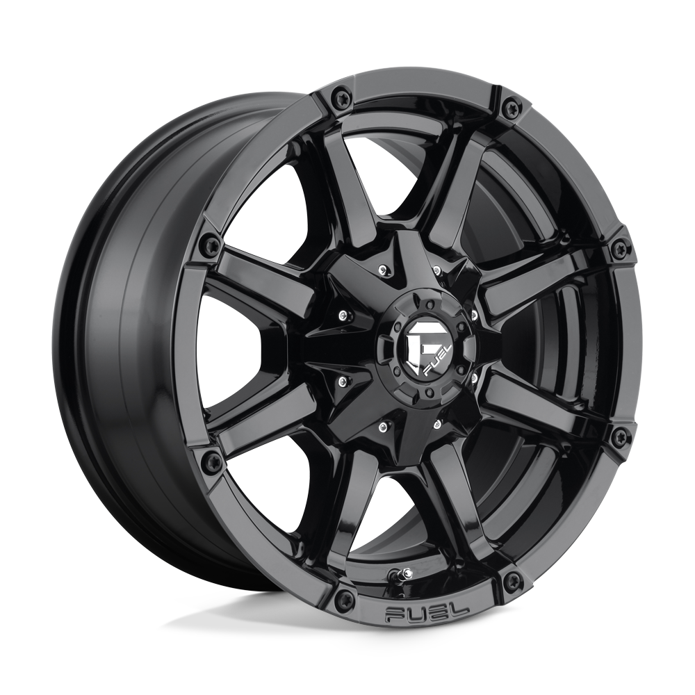 Fuel Wheels | COUPLER Front View Black