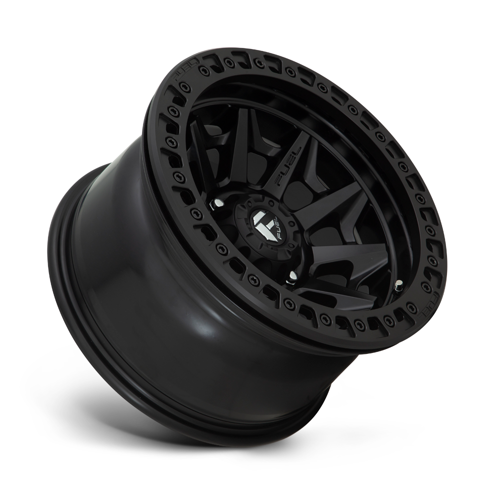 Fuel Wheels | COVERT BEADLOCK Front View Black