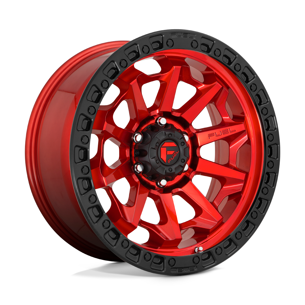 Fuel Wheels | COVERT Front View Red