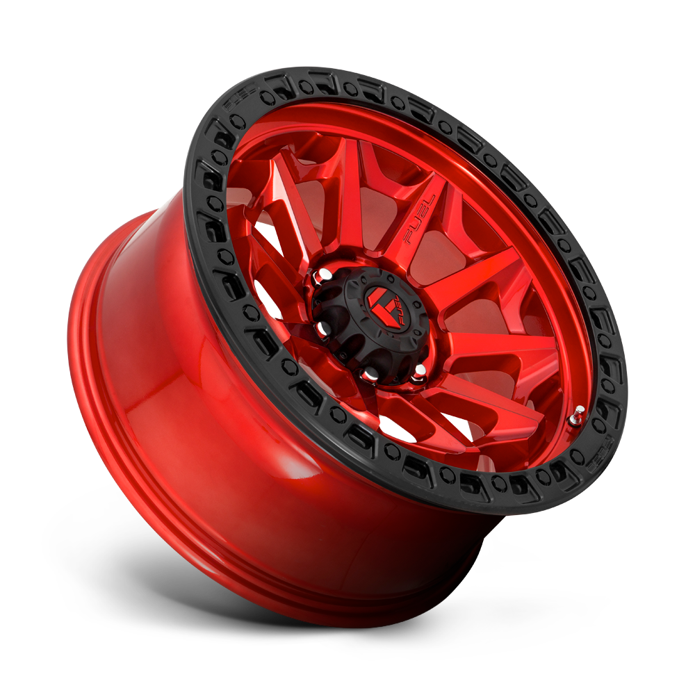 Fuel Wheels | COVERT Front View Red