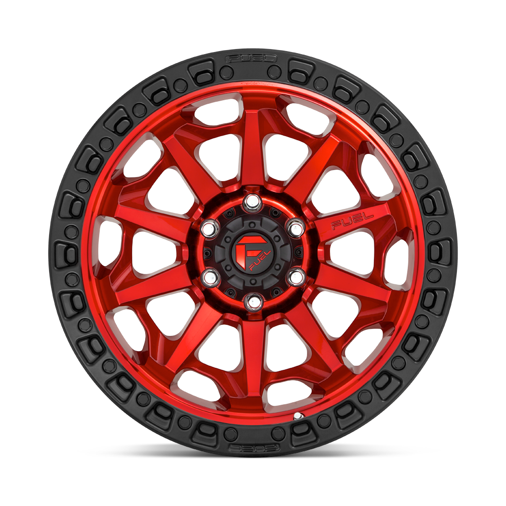 Fuel Wheels | COVERT Front View Red