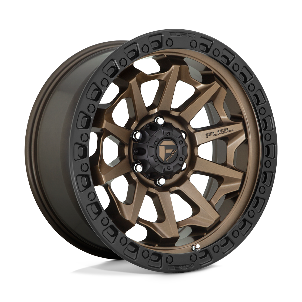 Fuel Wheels | COVERT Front View Bronze