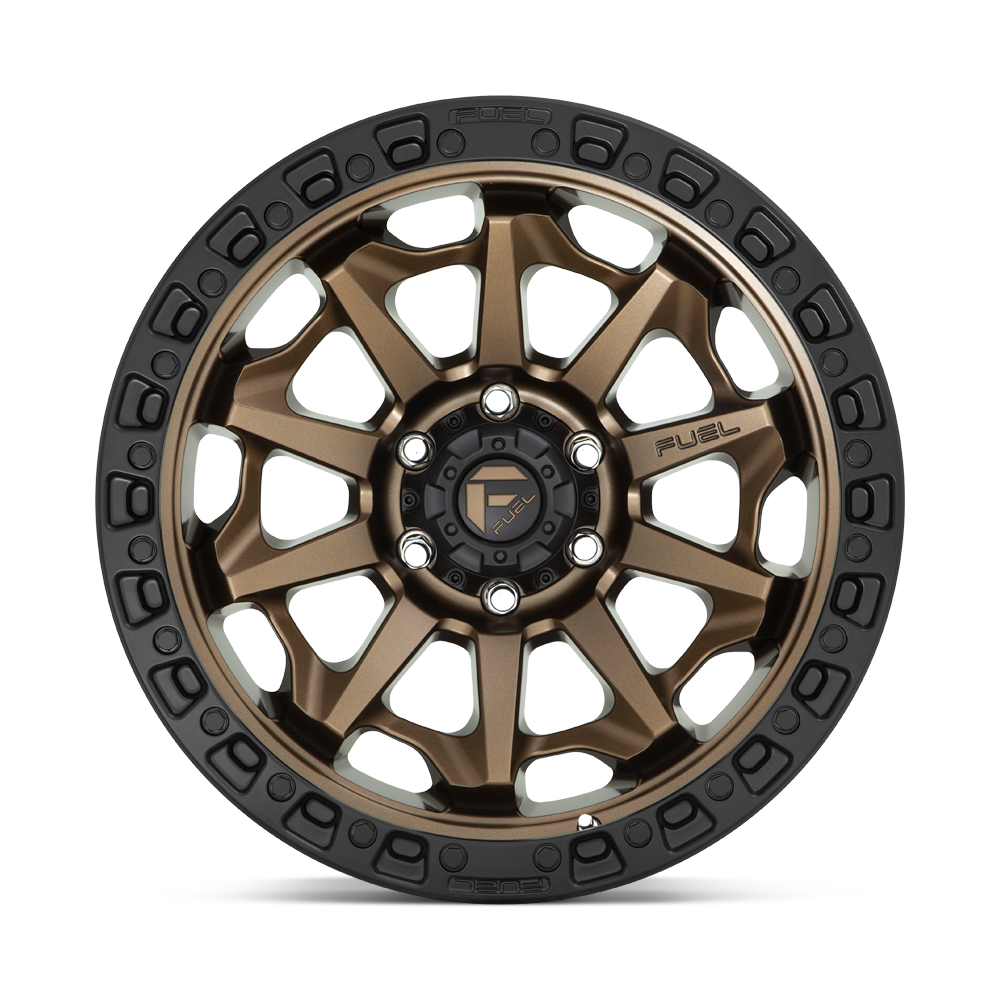 Fuel Wheels | COVERT Front View Bronze