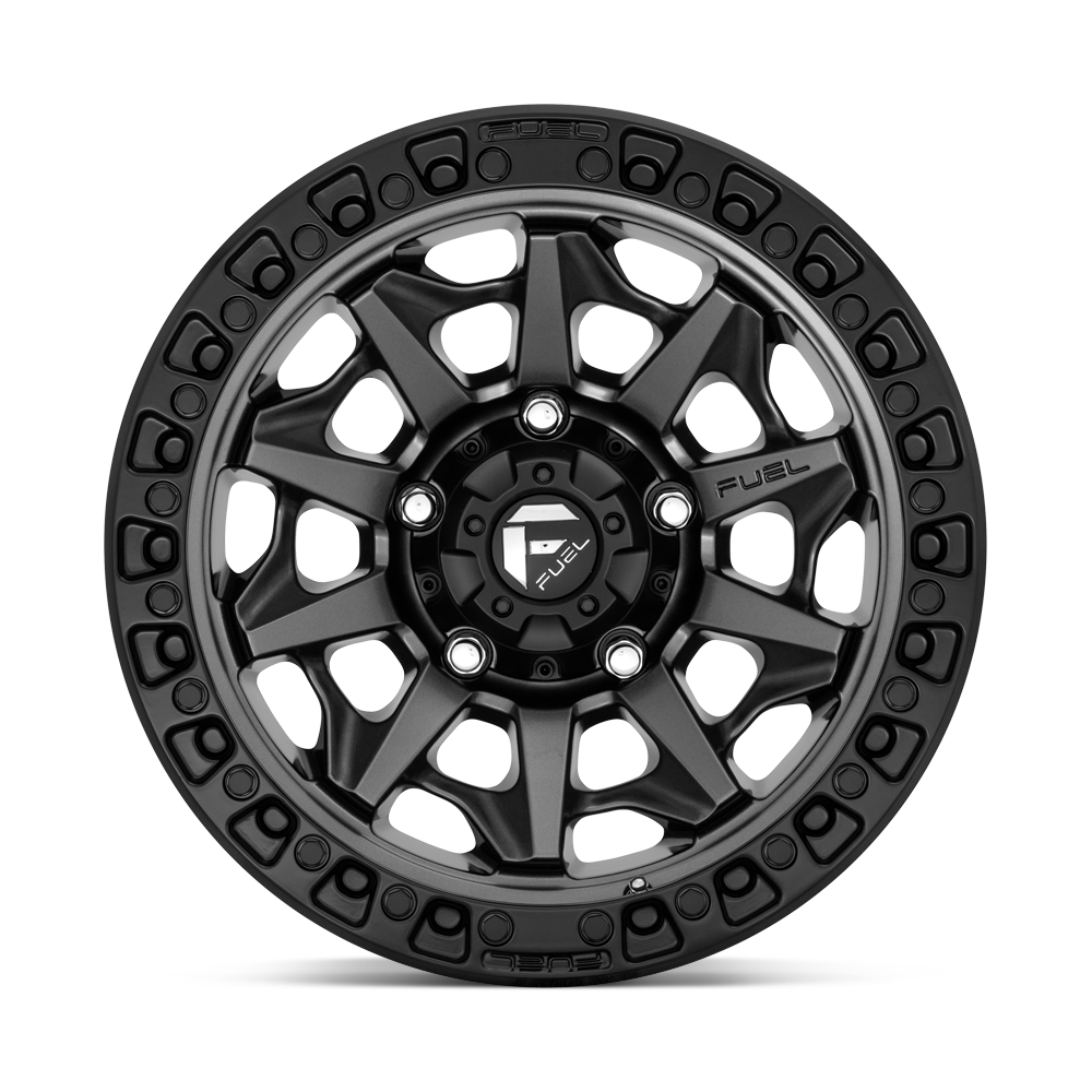 Fuel Wheels | COVERT Front View Grey