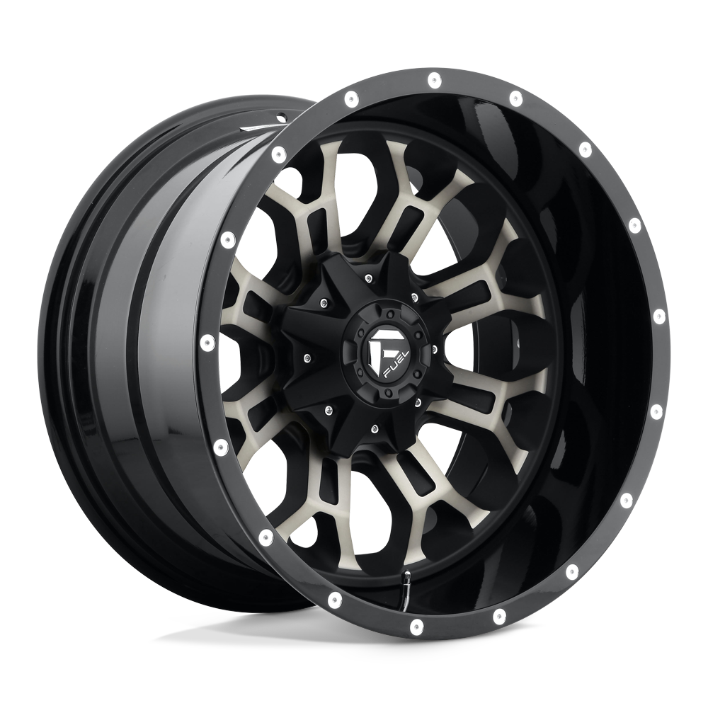 Fuel Wheels | CRUSH Front View