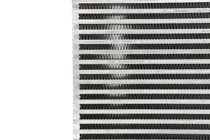 High-Performance Bar & Plate Intercooler Core 22x12x3.5 Front View
