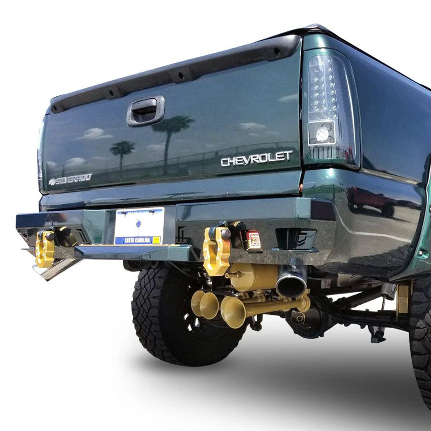 1999-2007 CHEVY SILVERADO 1500/2500/3500 OCTANE REAR BUMPER Front View