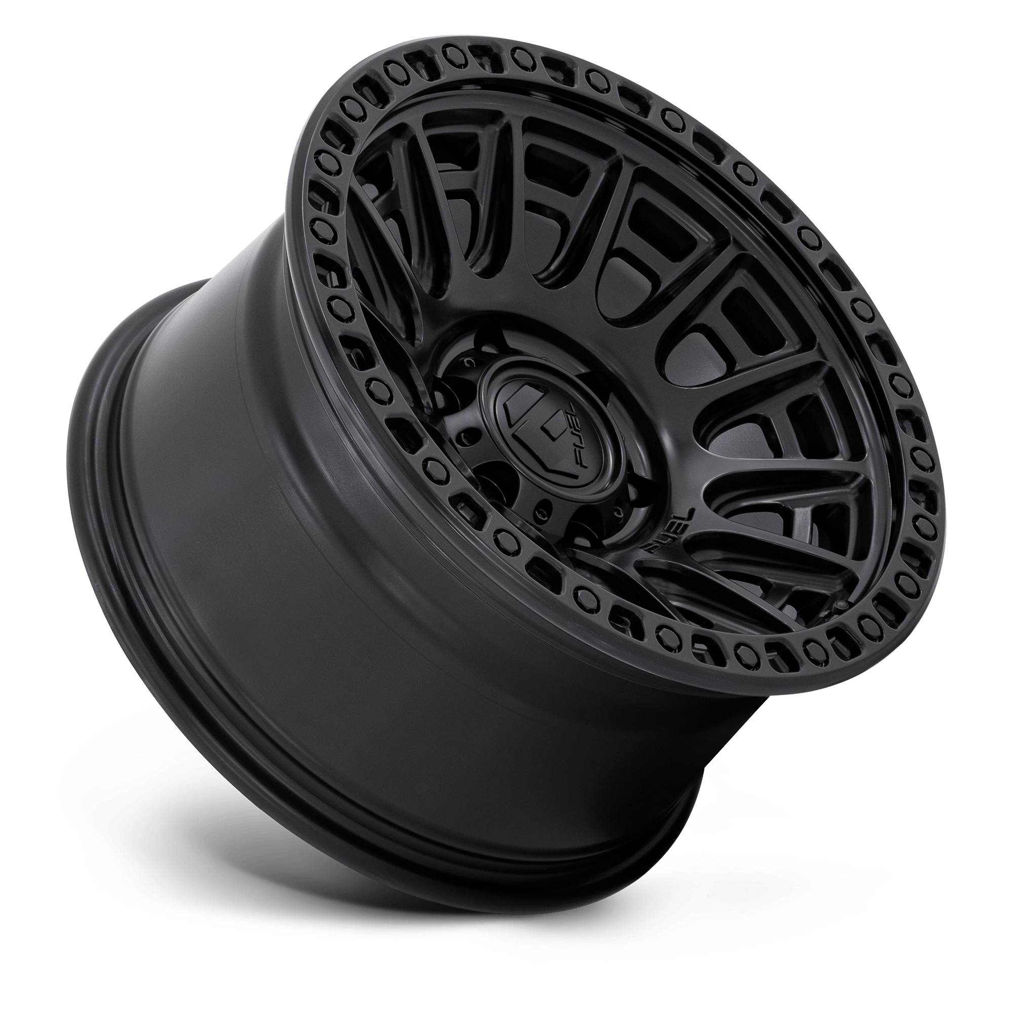 Fuel Wheels | CYCLE Front View Black