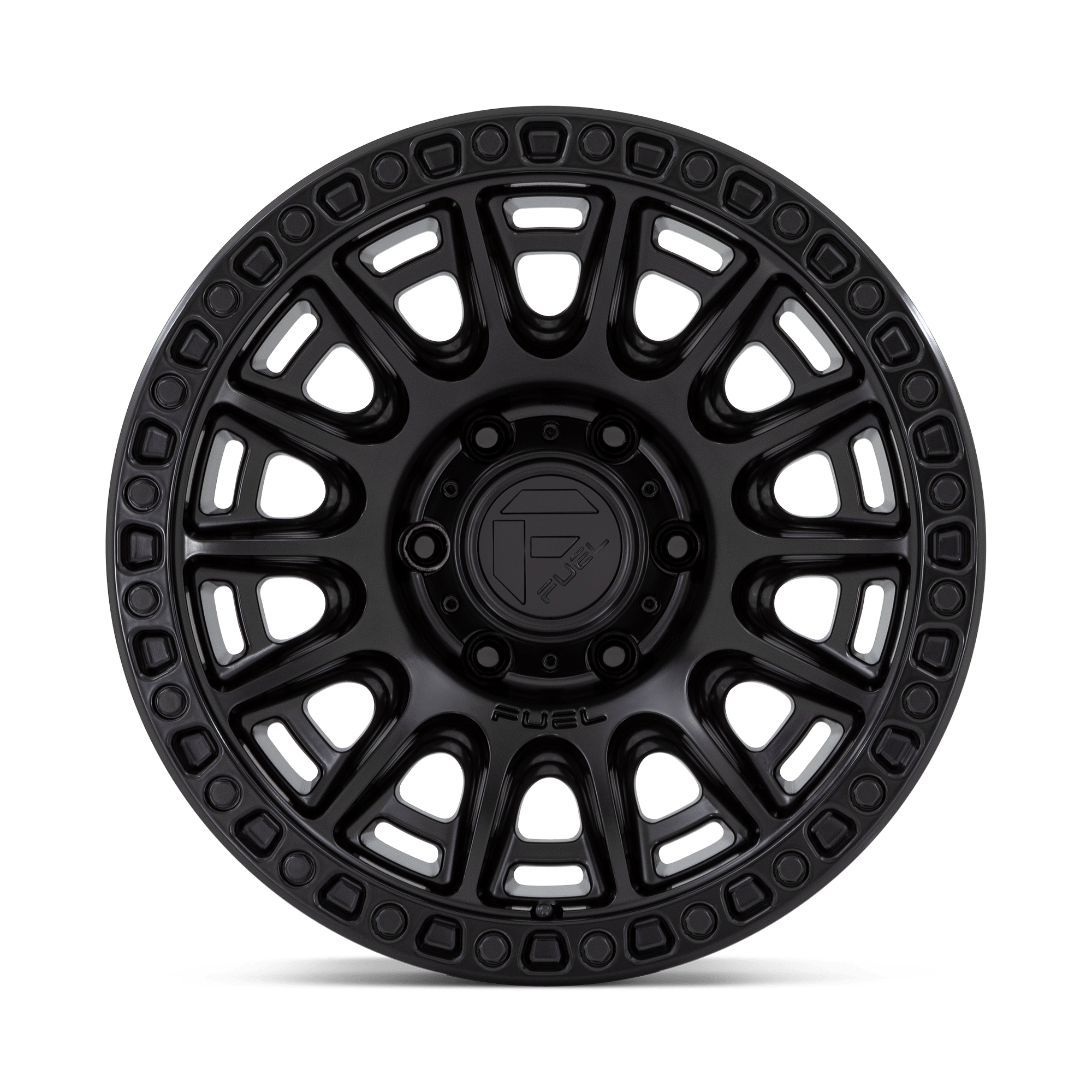 Fuel Wheels | CYCLE Front View Black