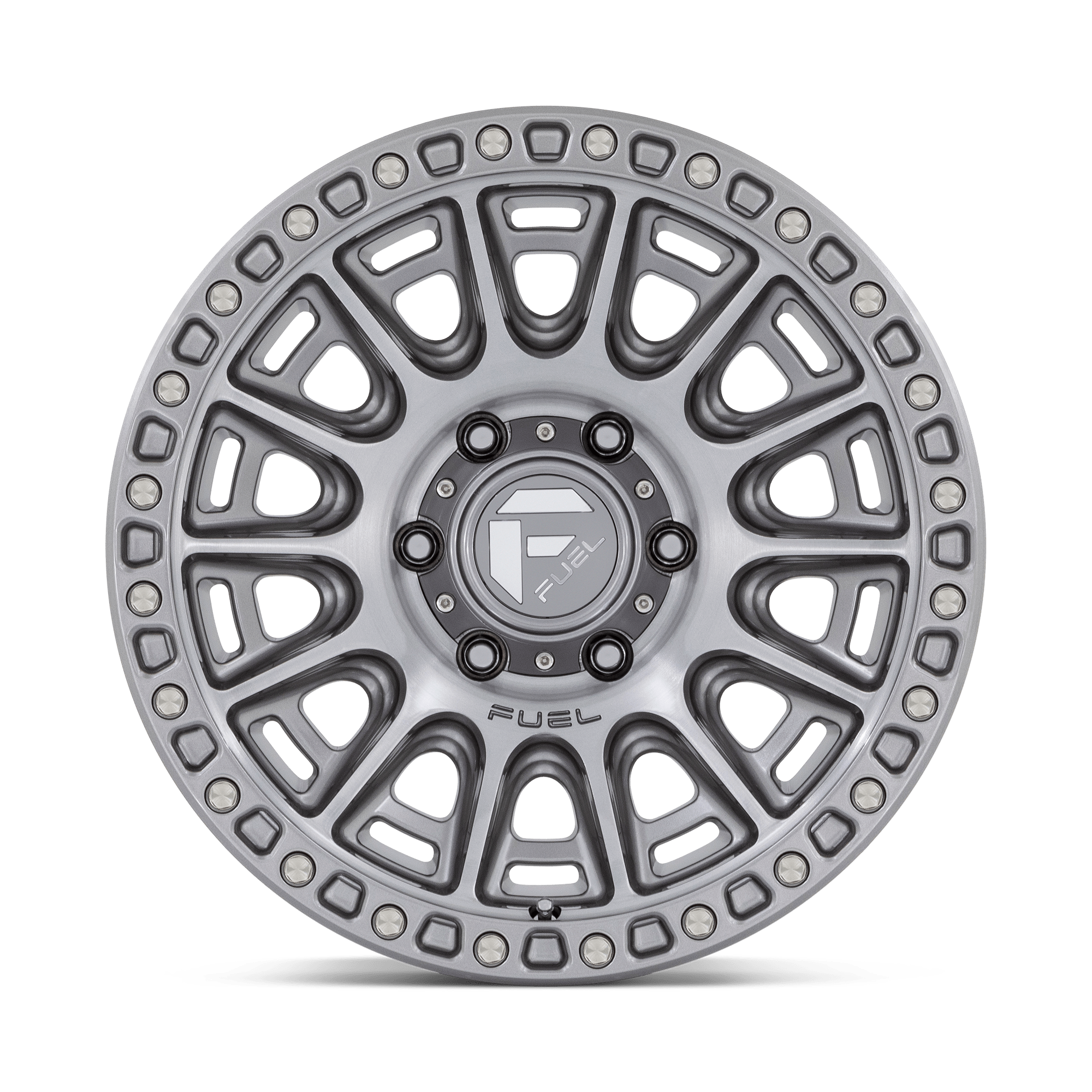 Fuel Wheels | CYCLE Front View Grey