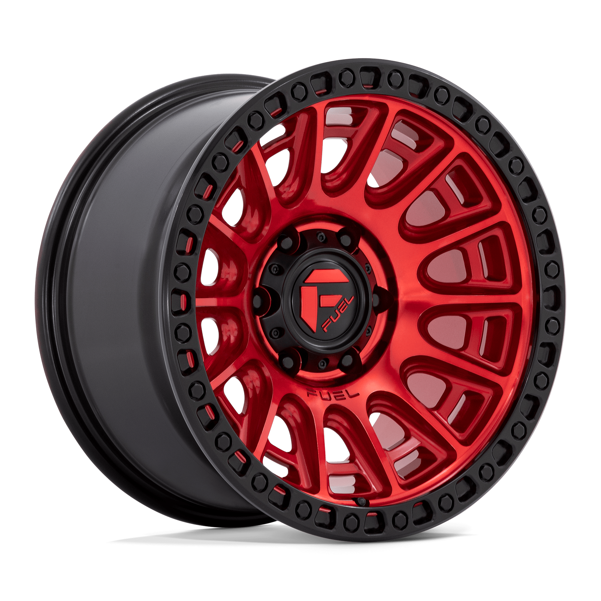 Fuel Wheels | CYCLE Front View Red