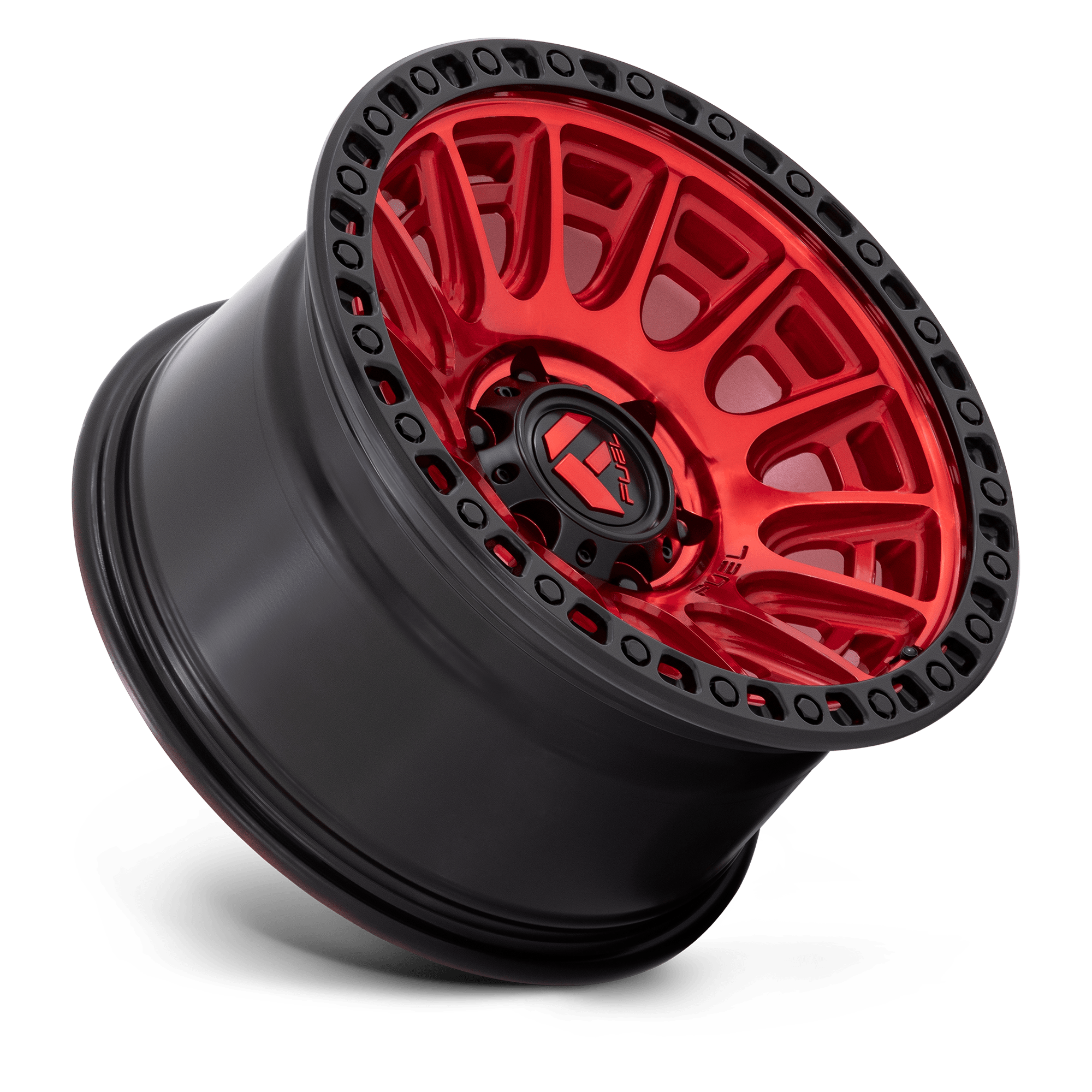 Fuel Wheels | CYCLE Front View Red