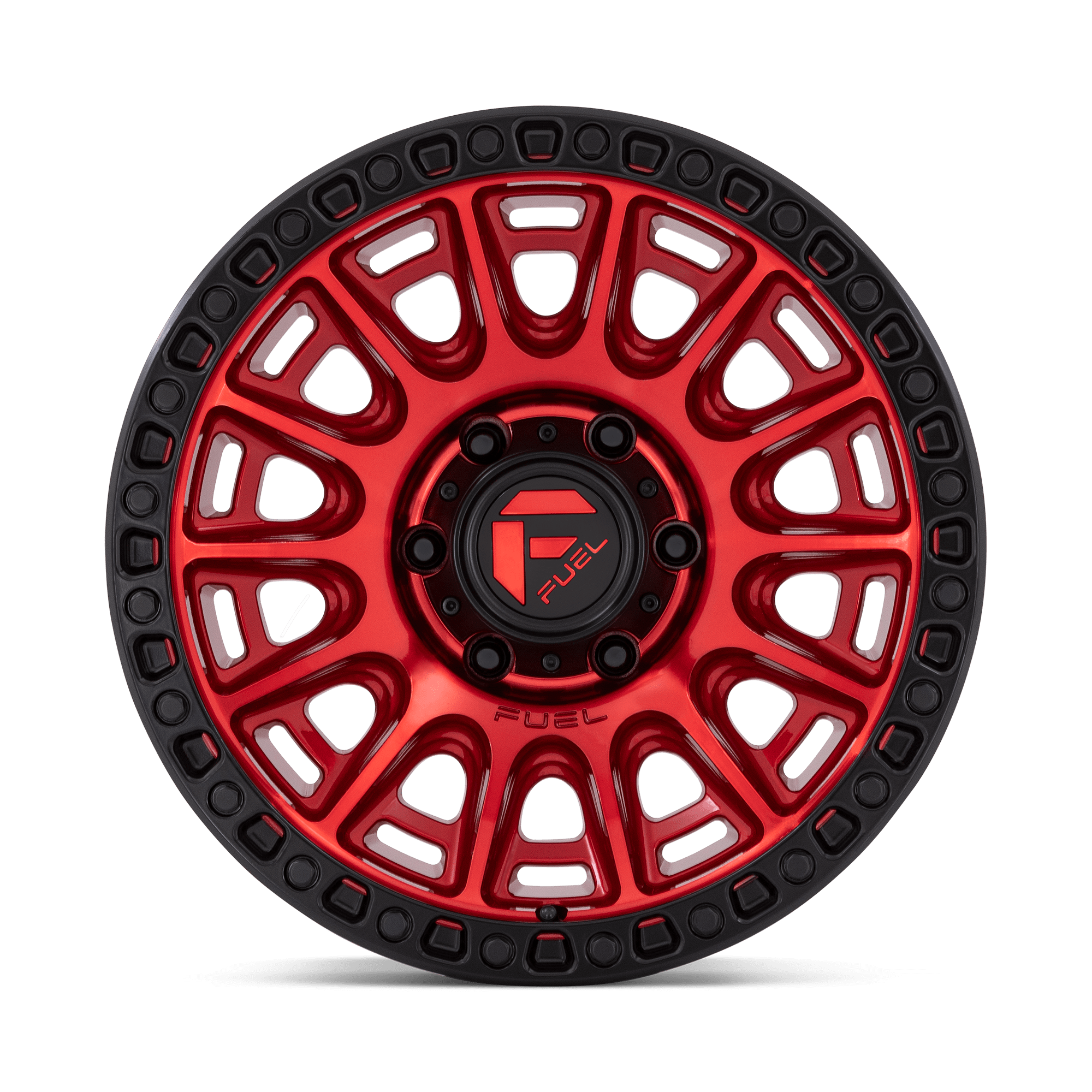 Fuel Wheels | CYCLE Front View Red