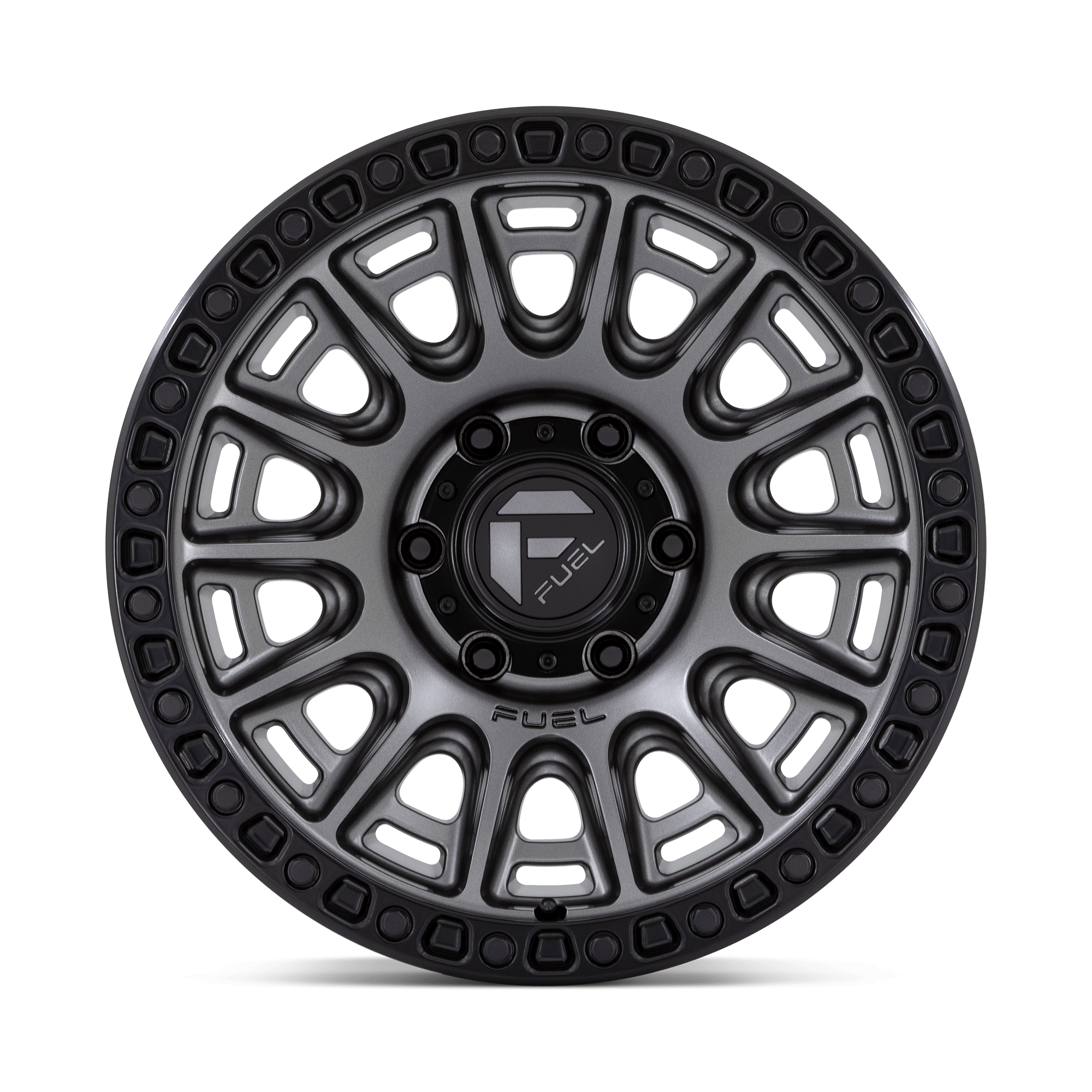 Fuel Wheels | CYCLE Front View Grey