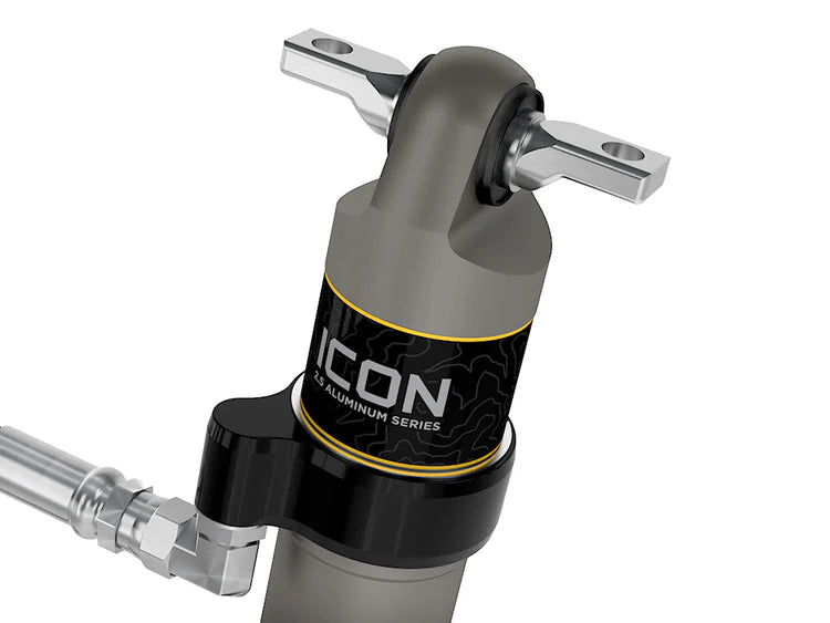 ICON 2011-2026 Chevrolet Silverado/GMC Sierra 2500/3500 HD, 0-3.5” Lift, Front, V.S. 2.5 Aluminum Series Shock Absorbers, Remote Reservoir w/ CDCV, Pair