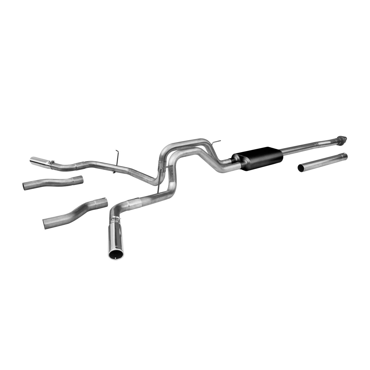Flowmaster Force II Cat-back Exhaust System Front View