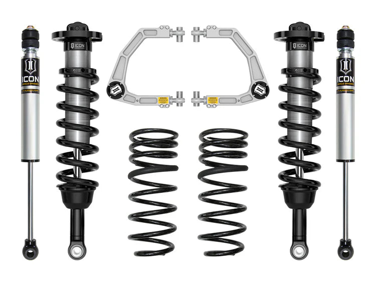 ICON 2025-2026 Toyota 4Runner 2WD, 1.25-3" Lift, Stage 2 Suspension System, Billet