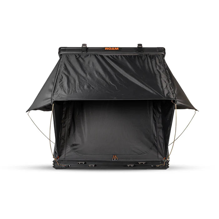The Desperado Hardshell Rooftop Tent Front View Black