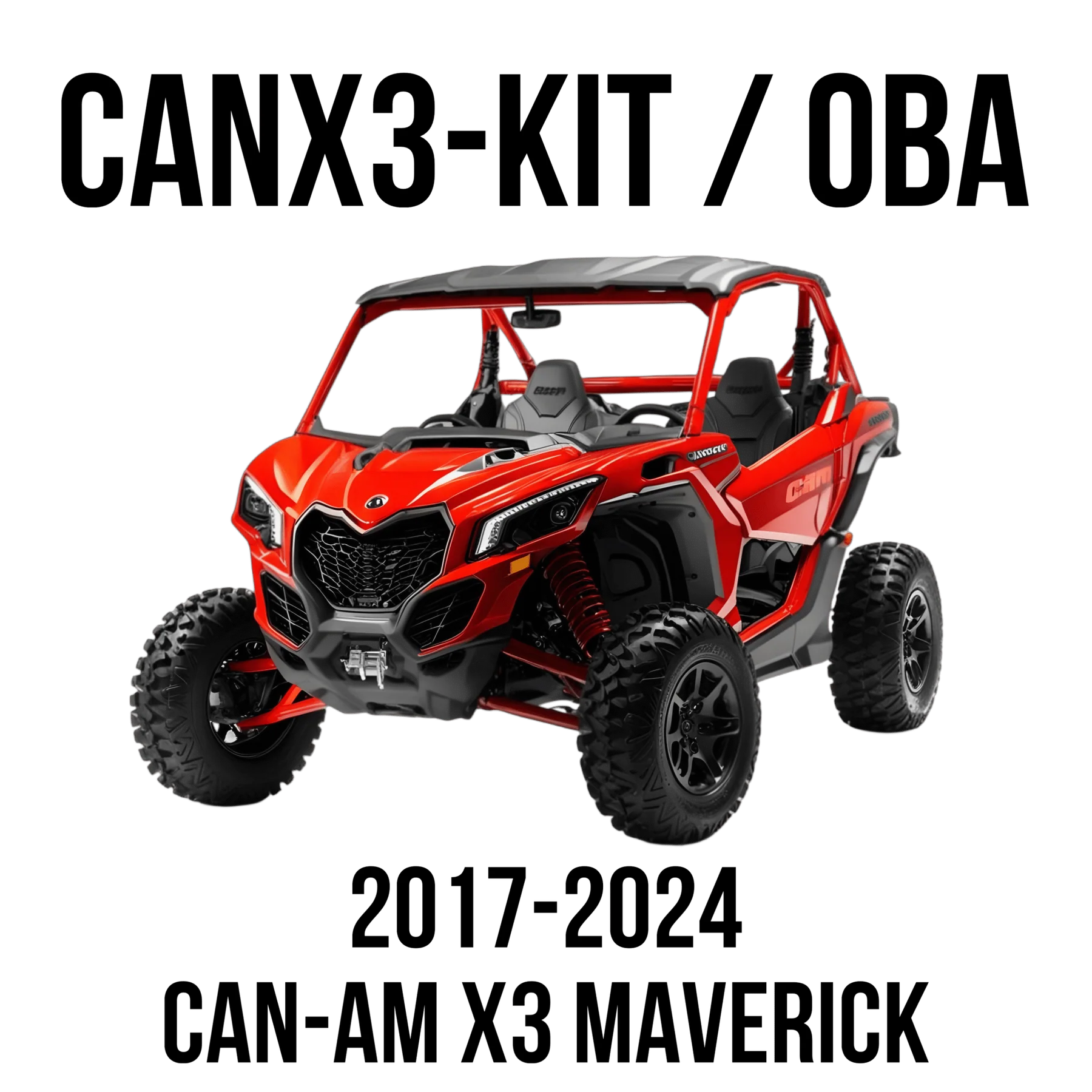DIRECT FIT AIR HORN AND ONBOARD AIR SYSTEMS FOR 2017-2024 CAN-AM X3 MAVERICK