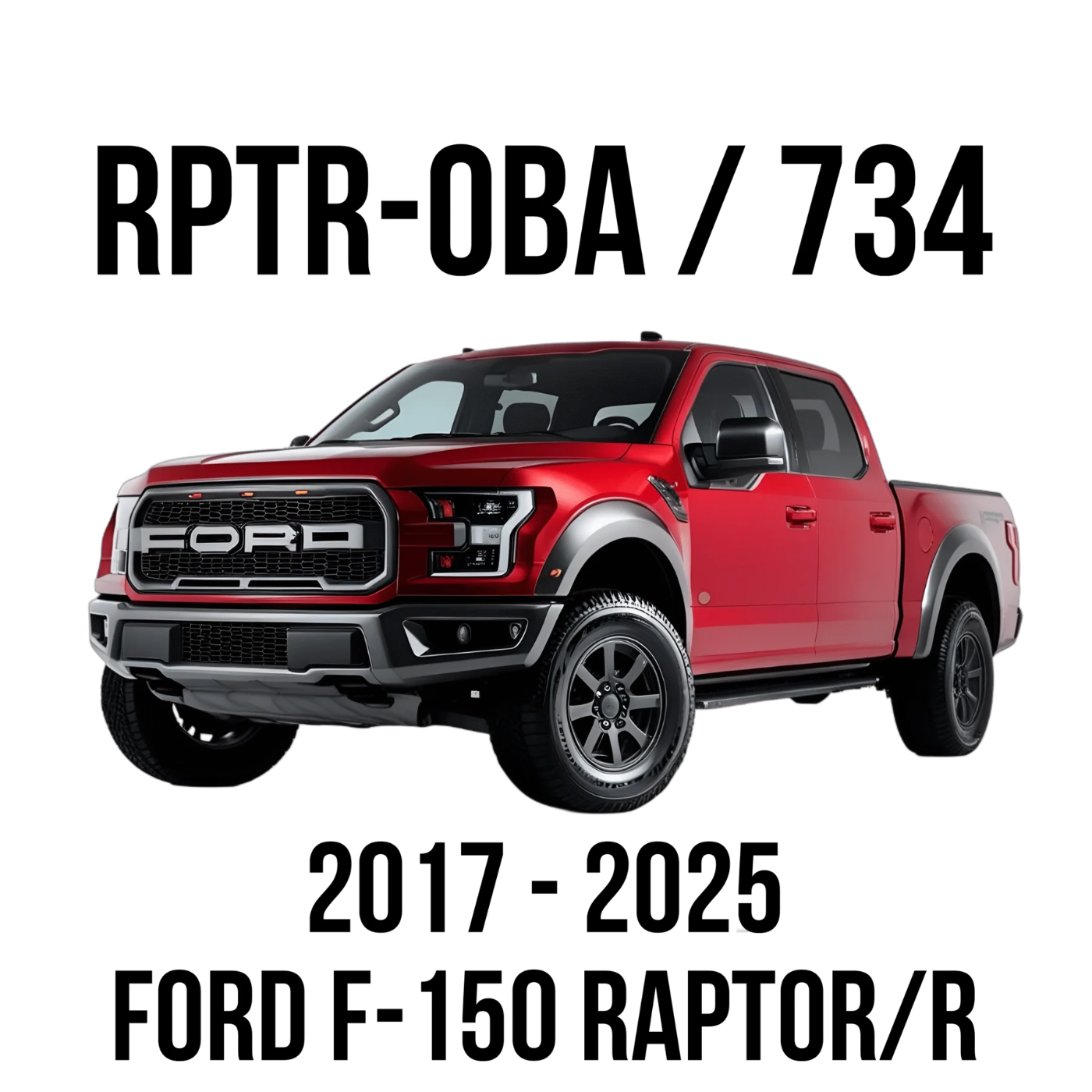 DIRECT FIT TRAIN HORN AND ONBOARD AIR SYSTEMS FOR 2017-2025 FORD F-150 RAPTOR/RAPTOR R