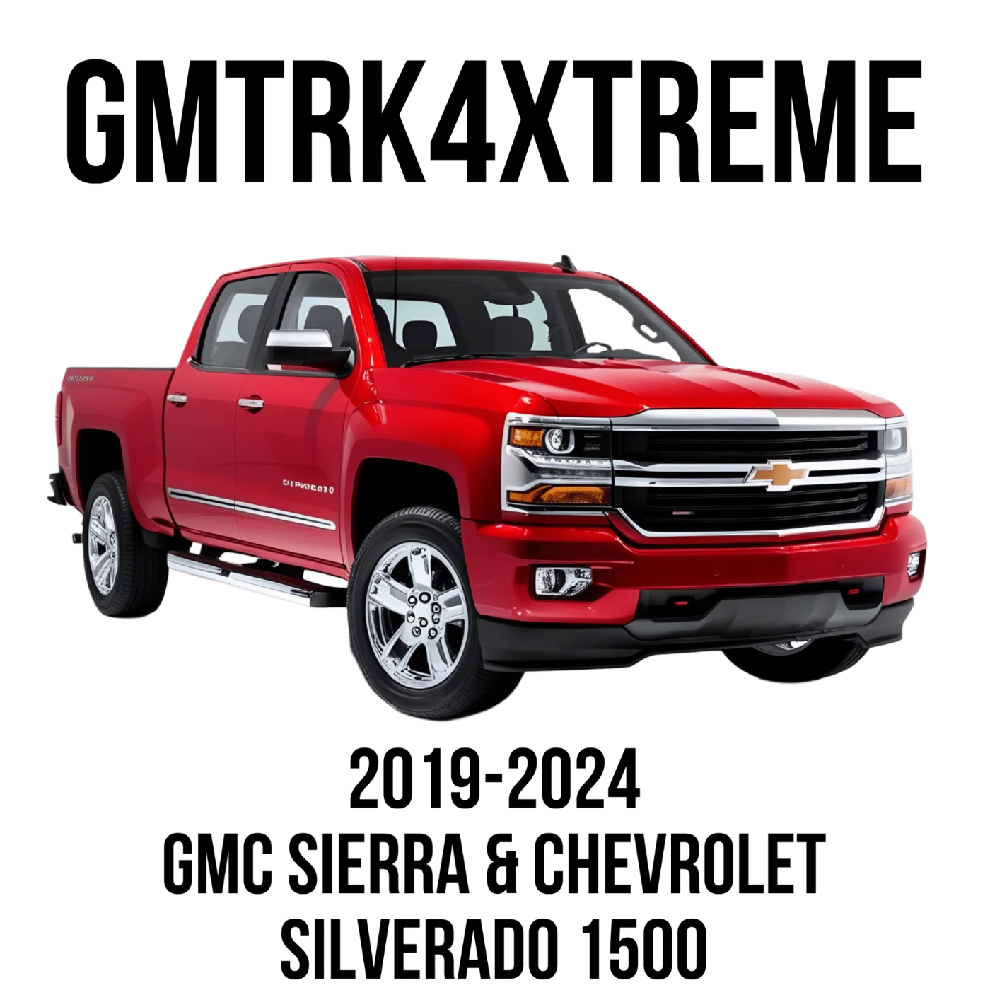 DIRECT FIT TRAIN HORN AND ONBOARD AIR SYSTEMS FOR 2019-2024 GMC SIERRA & CHEVROLET SILVERADO 1500 - Lil' Bad Ass - Model 220 Train Horn and Onboard Air System