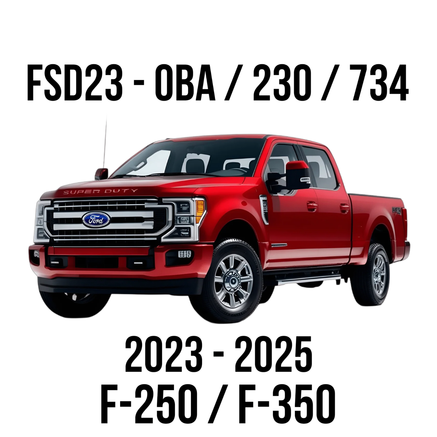 DIRECT FIT TRAIN HORN AND ONBOARD AIR SYSTEMS FOR 2023-2025 FORD SUPER DUTY F-250 / F-350 / F-450