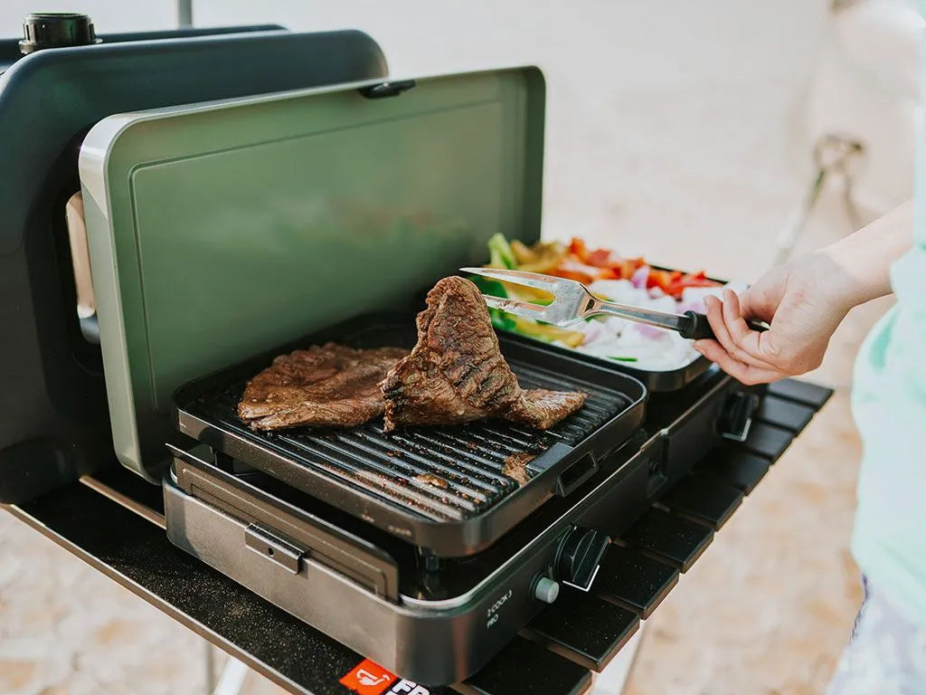 Front Runner 2 Cook 3 Pro Deluxe/ Portable 3 Piece/ Gas Barbeque/ Camp Cooker