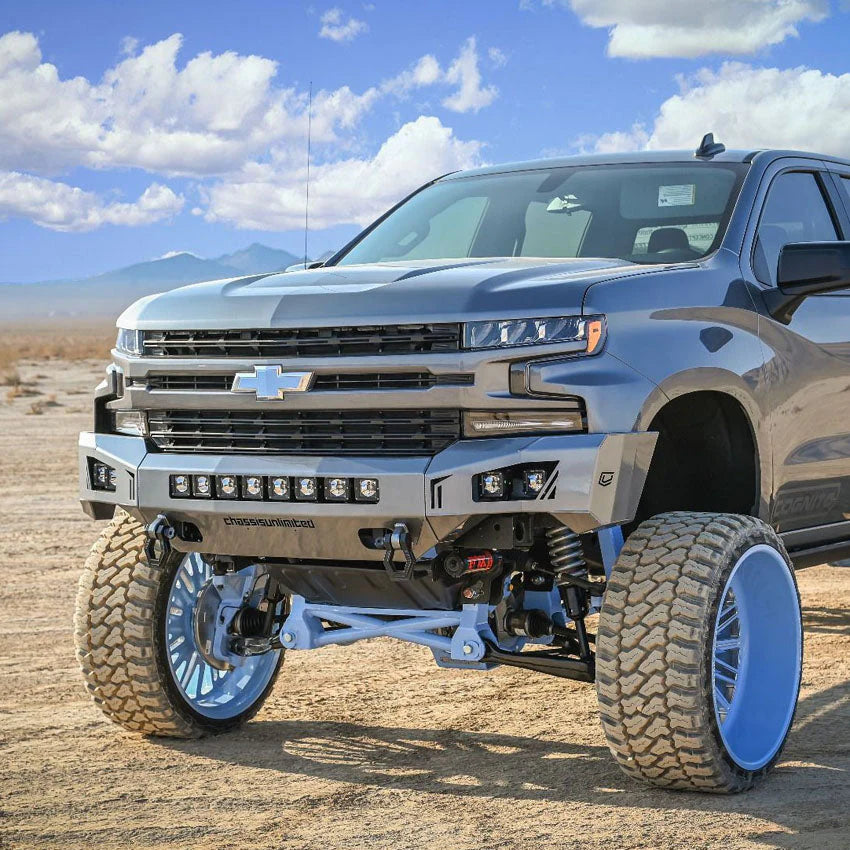 2019-2021 CHEVROLET SILVERADO 1500 OCTANE FRONT BUMPER Front View